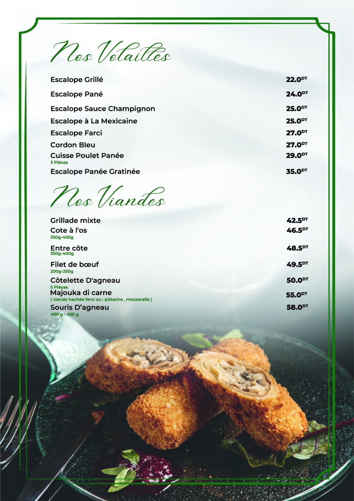 Menu Page 4