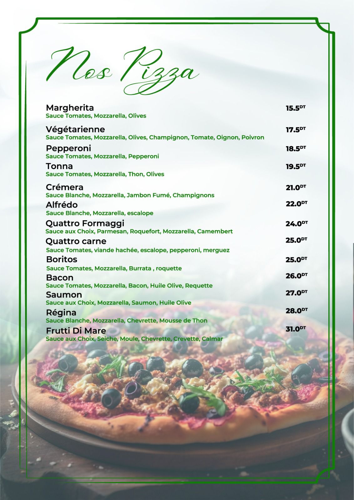 Menu Page 7